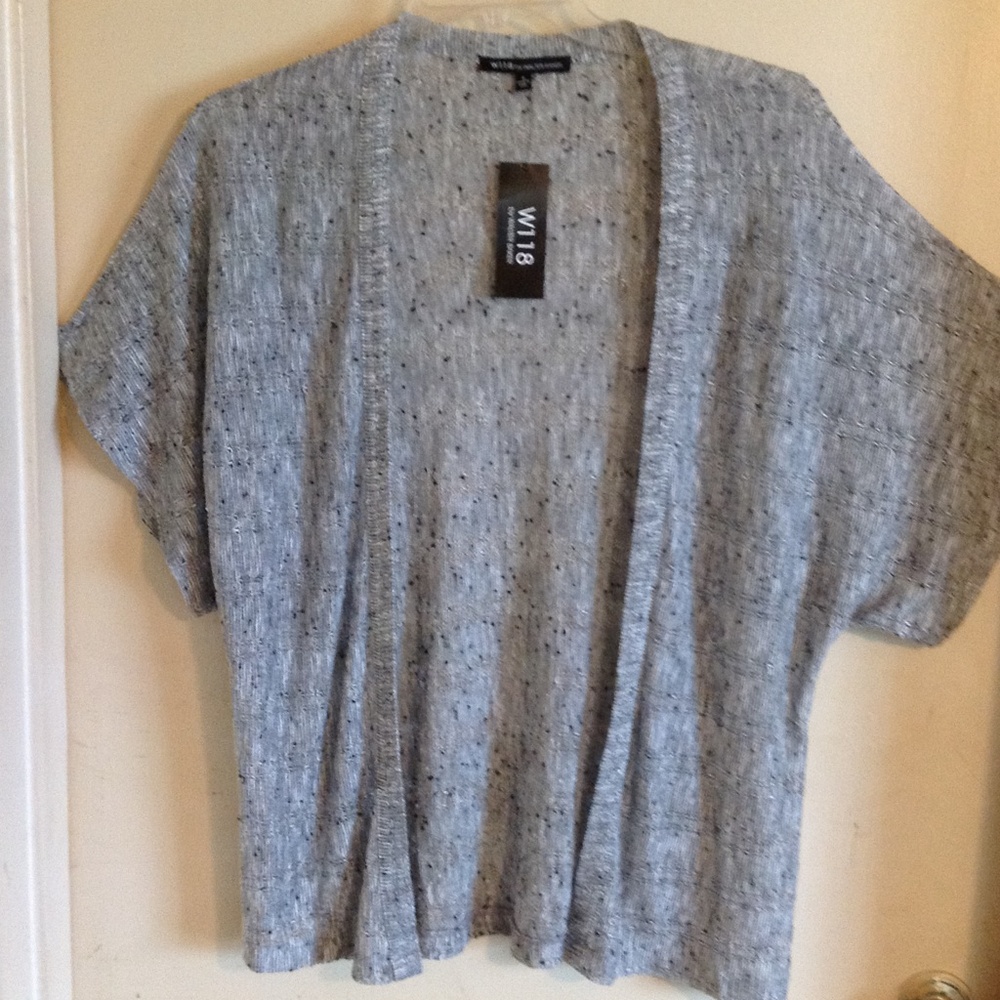 W118 by Walter Baker Light Gray Women's Cardigan